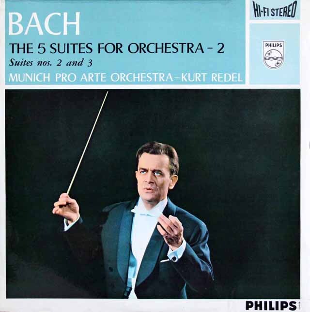 LP レコード オリジナル盤 レーデルのバッハ/管弦楽組曲第2、3番 蘭