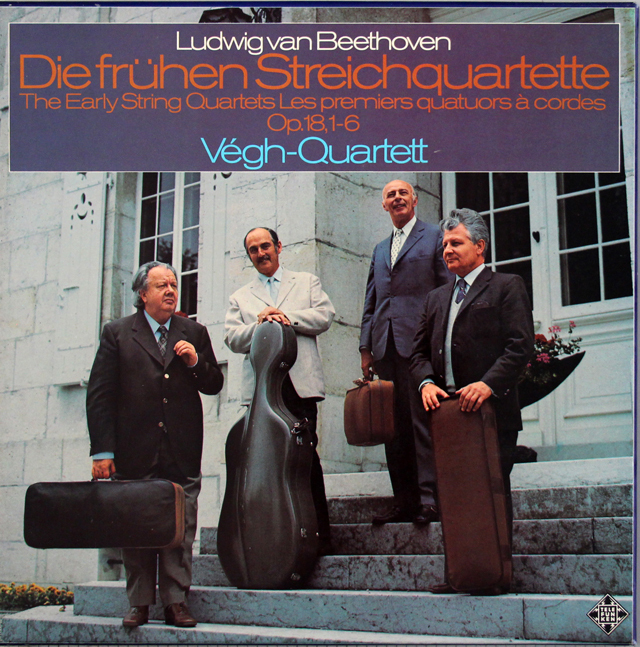 ヴェーグ四重奏団 ベートーヴェン弦楽四重奏曲全集1972ー74（8CD