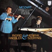 LP レコード ヘブラー&シェリングのモーツァルト/ヴァイオリンソナタ第