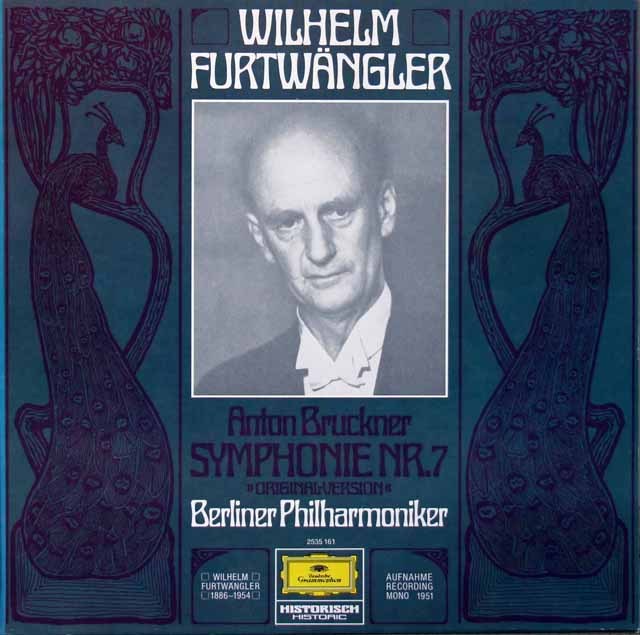 LP レコード フルトヴェングラーのブルックナー/交響曲第7番 独DGG 3399