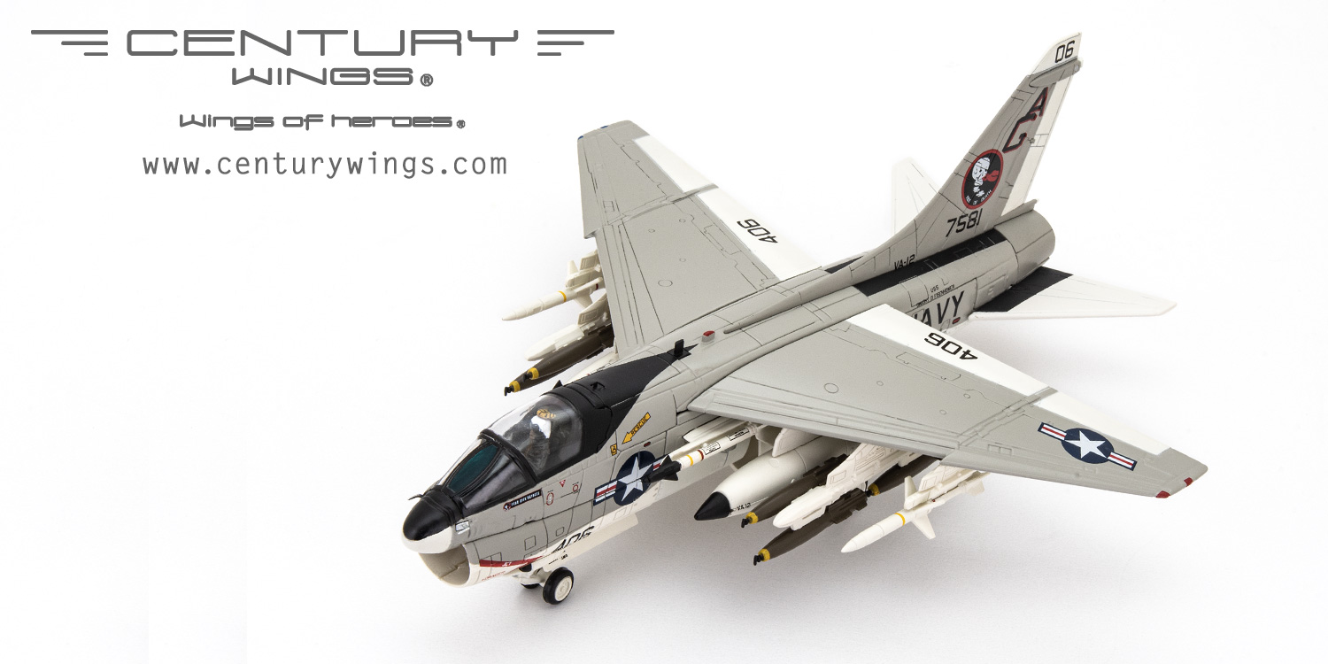 CenturyWings 1/72 (ダイキャスト製) A-7E コルセアII アメリカ海軍 第