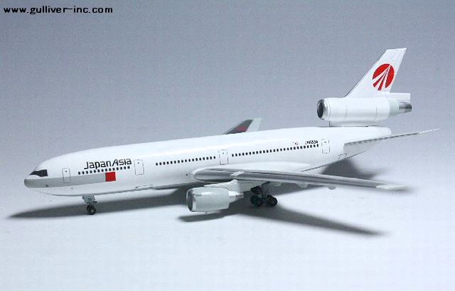 Dragon Wings 1/400 DC-10-40 日本アジア航空 JA8534 ガリバー