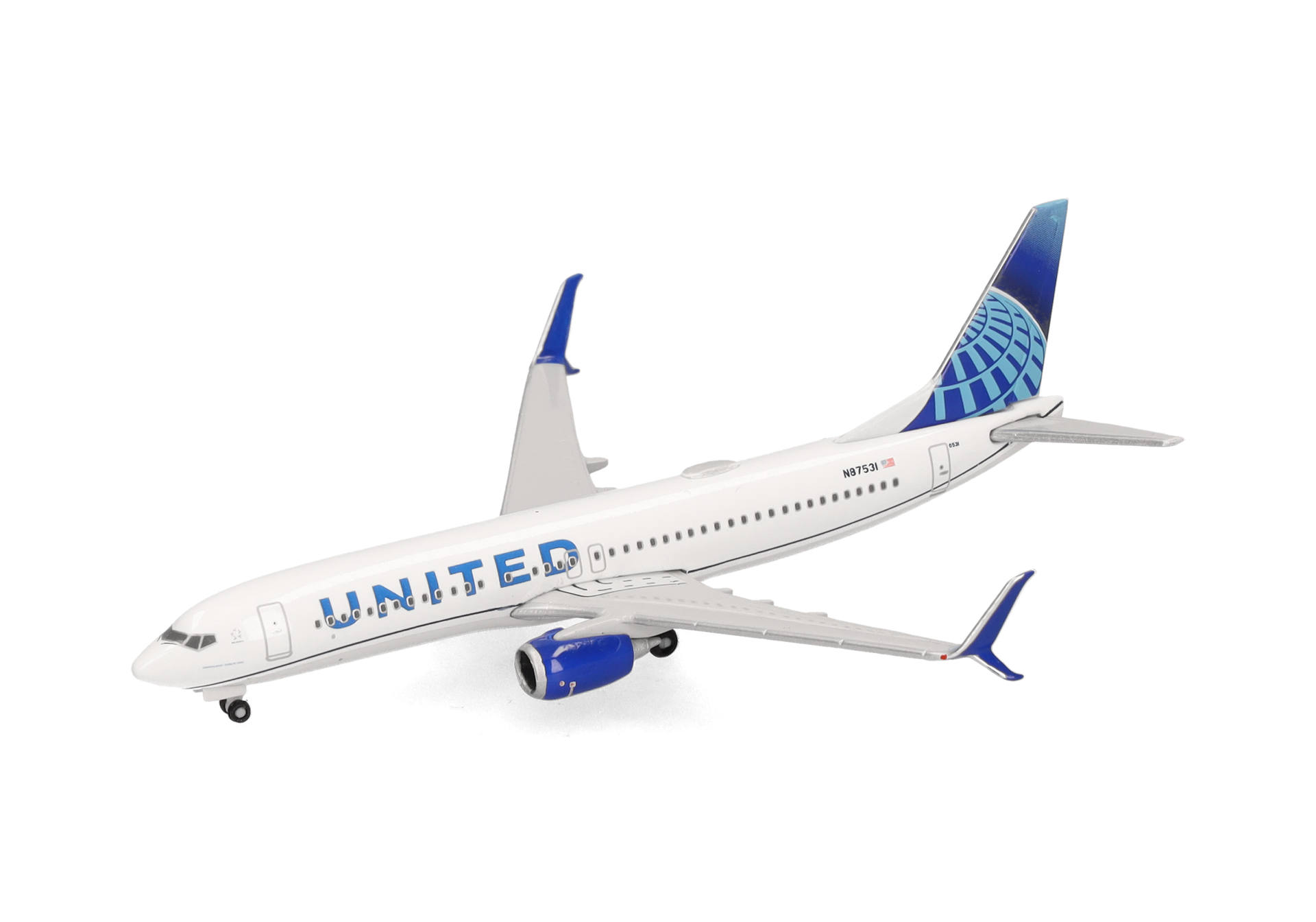 herpa wings 1/500 (ダイキャスト製) 737-800 ユナイテッド航空 N87531