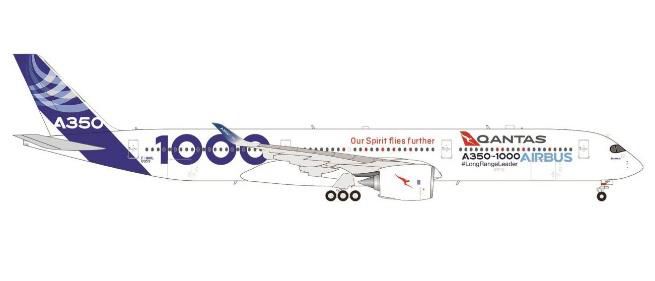 herpa wings 1/200 (プラスチック製) A350-1000 エアバスハウスカラー