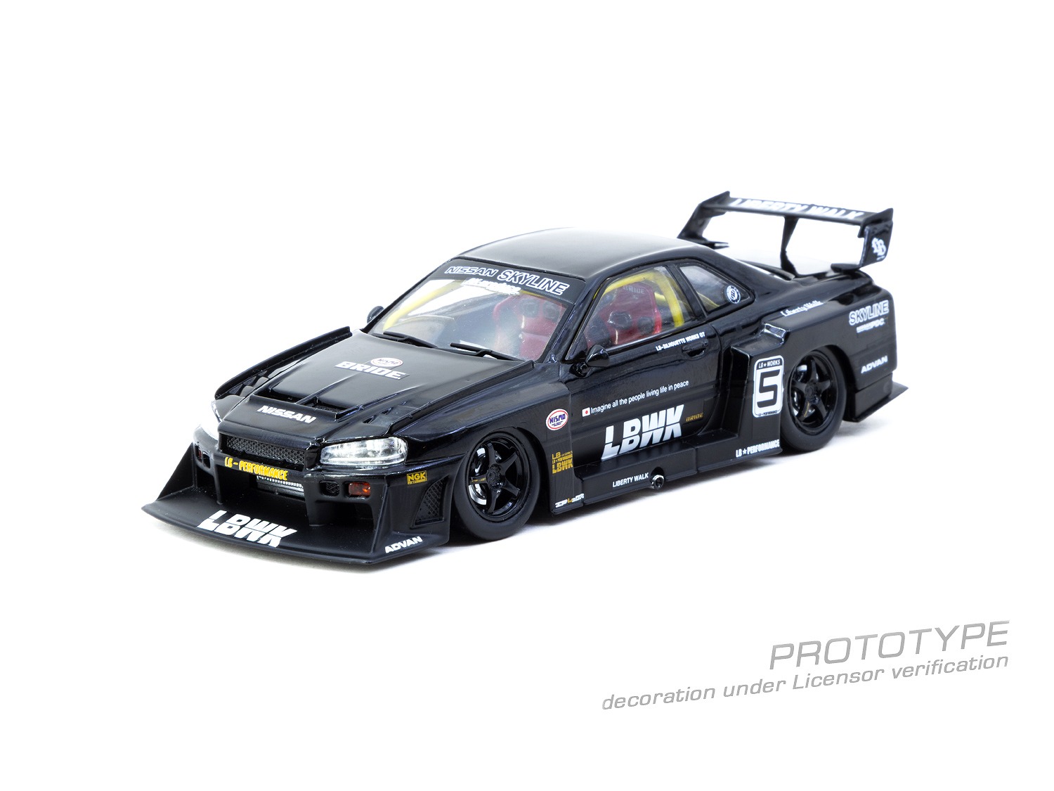 MINI GT 1/64 マツダ RX-7 LB-Super Silhouette リバティーウォーク