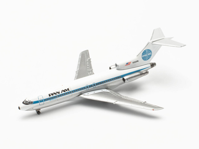 herpa wings 1/500 (ダイキャスト製) 727-100 パンアメリカン航空