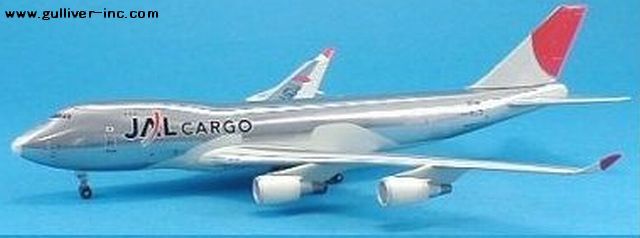 JAL CARGO 747-200 (SCD) 日本航空貨物 ph 1:400 JAL CARGO 747-200