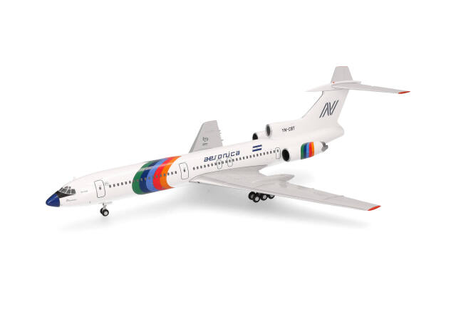 herpa wings 1/200 (ダイキャスト製) TU-154M アエロニカ 