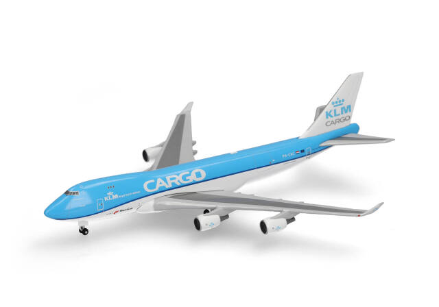 herpa wings 1/500 (ダイキャスト製) 747-400ERF KLMカーゴ 