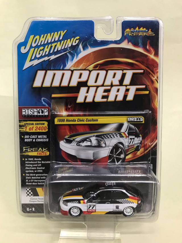Johnny Lightning（ジョニーライトニング）1/64 Honda シビック EK9
