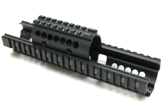 MIタイプ M-Lok 12.5インチ 軽量化 ハンドガード BK MIタイプ M-Lok