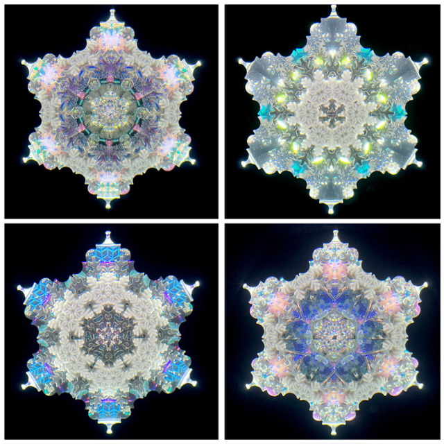 ジュディス・ポール「Stories-snowing」2ミラー・オイルタイプ 万華鏡