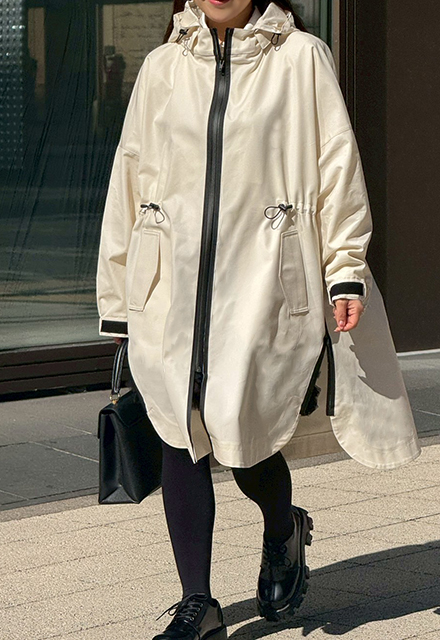 防水加工コクーンマウンテンコート【7e-174-02408】