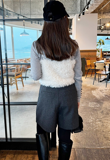 エコファーキャミソール【7h-831-04753】