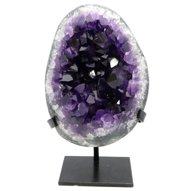 アメジスト 原石 ナチュラル 1点もの 50g 宝石質 加工用 ブラジル