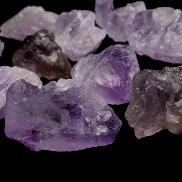 エッジド アメジスト 原石 本物 100g 測り売り ブラジル セアラー州産