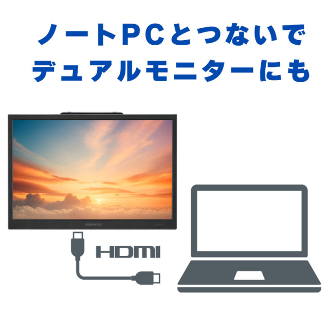19型 ポータブルテレビ バッテリー内蔵 持ち運び DVDプレーヤー 搭載