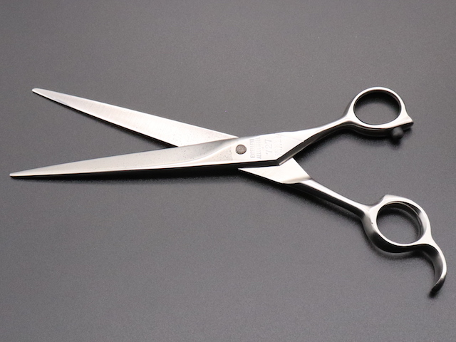 賢斎 沼津海老727 理容師用 セルフカット用 中古シザー ハサミ屋はやし