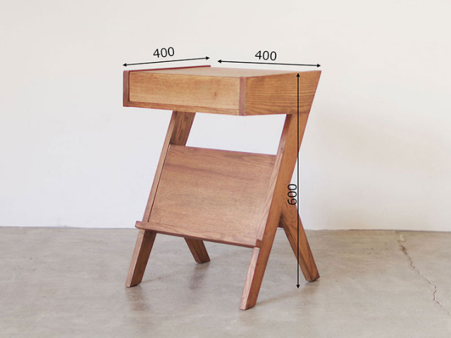 BI OAK DRAWER TABLE BI オークドロワーテーブル LIFE FURNITURE