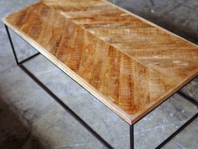 HERRINGBONE TABLE S・L ヘリンボーンテーブル S・L LIFE FURNITURE