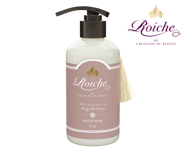CDB ロイーシェ ボディ オイル クリーム ホワイトローズ 250g ホワイト