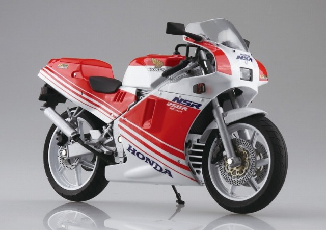 AOSHIMA 1/12 Honda NSR250R SP '88 ファイティングレッド/ロスホワイト