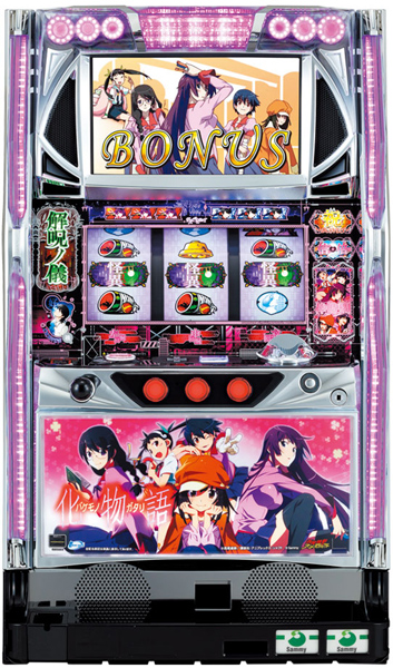 サミー パチスロ化物語 ヒロインパネル 中古パチスロ実機 ホーム