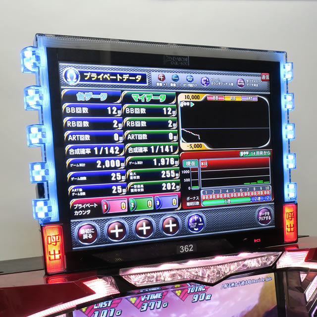 中古】【パチスロ用】デー太郎Ω（オメガ）【大型液晶・タッチパネル