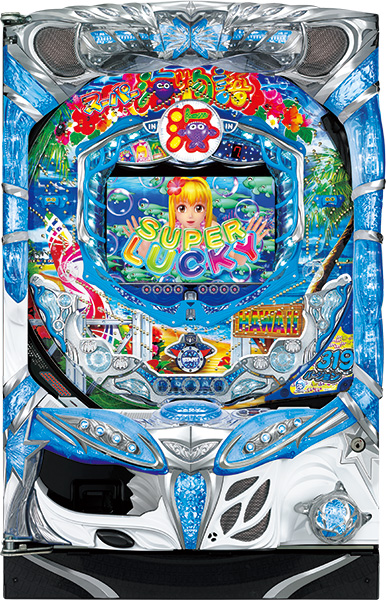 SANYO CRスーパー海物語M55X3 中古パチンコ実機 [枠名：イルミオ] [4ch