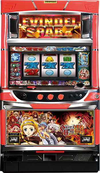 JPS パチスロ クイーンズブレイド闘～バトルバージョン～ 中古パチスロ