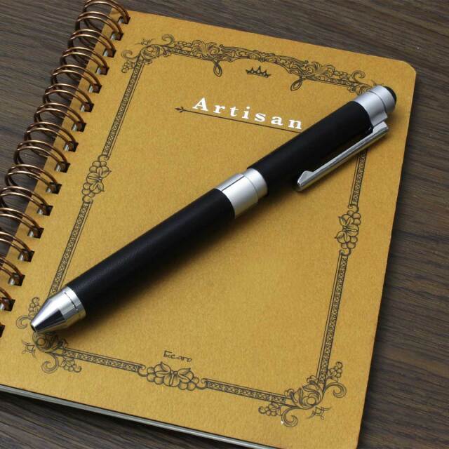 ゼブラ（ZEBRA） 多機能ペンSHARBO X シャーボX CL5 ブラック レザー柄