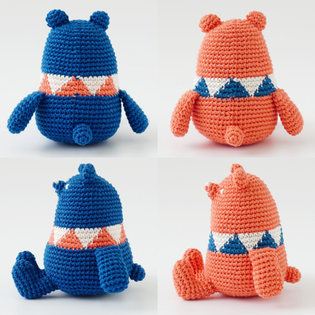 編み物キット #6-12 おすわりクマさん