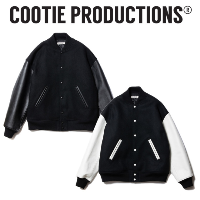 COOTIE(クーティー)Wool Melton Error Fit Stadium Jacket