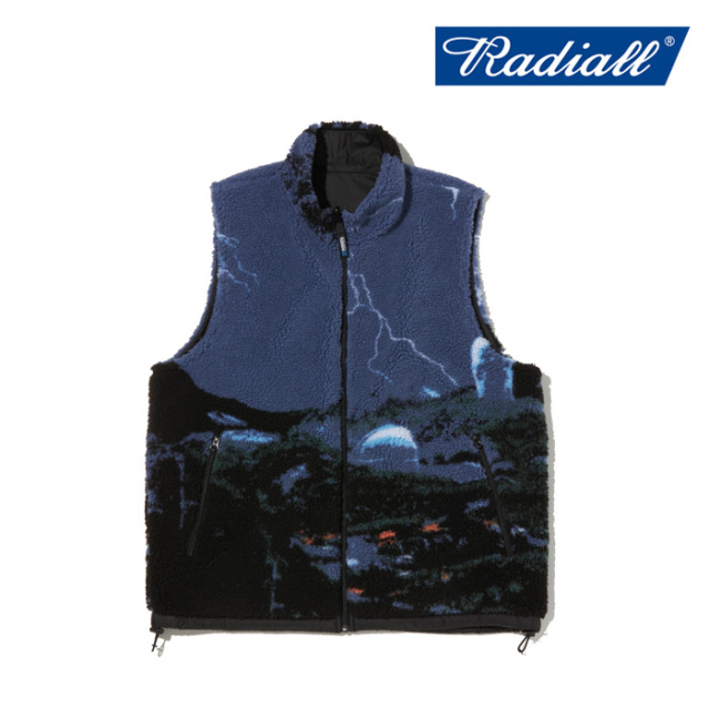 RADIALL(ラディアル) DROP CITY - REVERSIBLE VEST