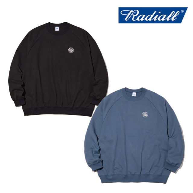 RADIALL(ラディアル) RHODES - CREW NECK SWEATSHIRT L/S