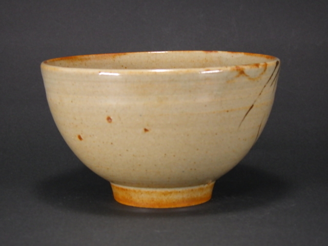 2代加藤春二（竹里庵柳抹茶茶碗）