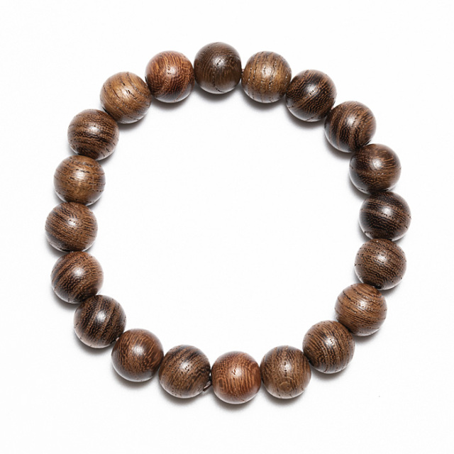 ブレスレット 神代欅 （日本産） 10φ 20玉 （アソート） No.2 《証明