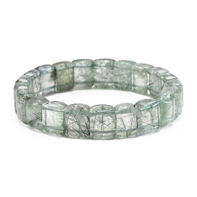 バングル グリーンルチルクォーツ No.1