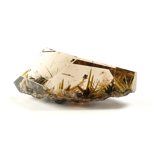 ルチルクォーツ 原石 （ブラジル産） フリーカット ポリッシュ No.29