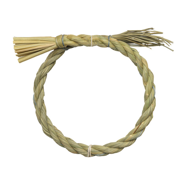 伊勢 風鈴しめ縄 ミニ輪 （しめ縄のみ） | 神棚・神具の製造販売通販