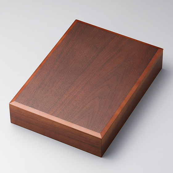 文庫 黒 沈金日の出鶴 A4サイズ 木製 漆塗り 文箱 12-13203 漆器の井助