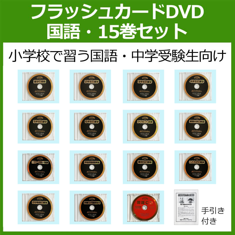 公式】ウェンディー9巻 (星みつる式)｜5,400枚の絵カードを9枚のDVDに