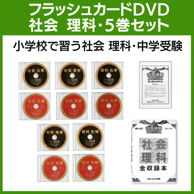 公式】小学 社会 理科5巻 (星みつる式)【最新版】｜ 現役東大生が厳選