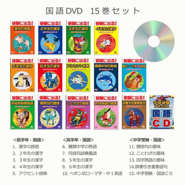 公式】小学国語・中学受験15巻 (星みつる式)｜ 現役東大生が厳選短時間