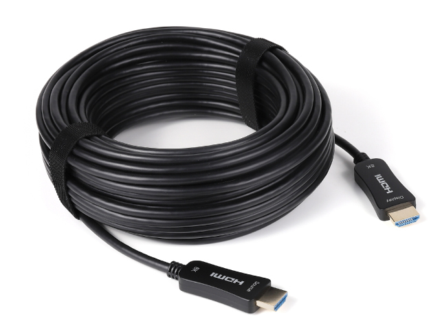 HDMI 8K60Hz HDR10+対応光ファイバーHDMIケーブル10m 48Gbps HD2AOCSF