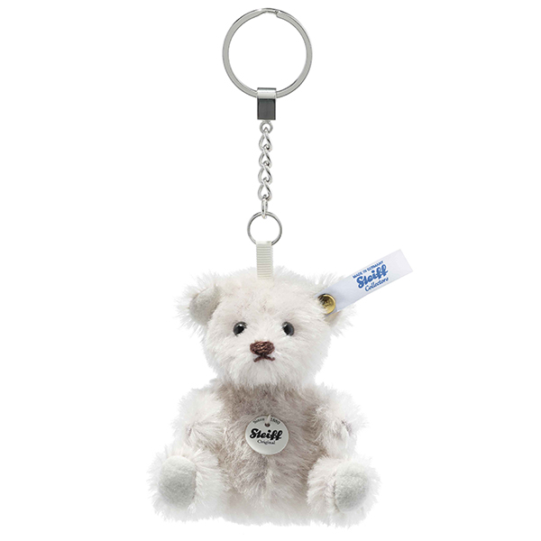 キーリング・ミニテディベア（ライラック） | ドイツ最高級テディベア