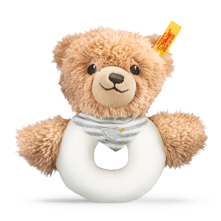 おやすみクマちゃん グレー（グリップトイ） | ドイツ最高級テディベア