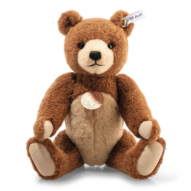 Steiff 茶色 ぬいぐるみ コレクターズアイテム Steiff 茶色 ぬいぐるみ