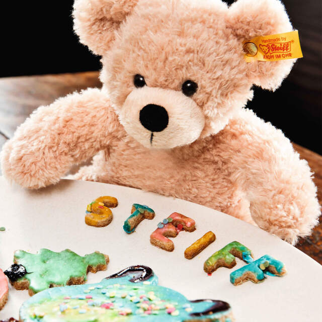 テディベア フィン ベージュ 28cm | ドイツ最高級テディベアの