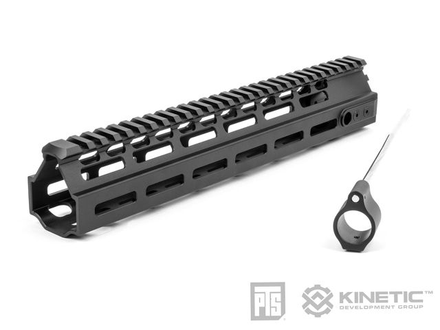 PTS Kinetic MREX-AR M-Lok モジュラーレイルハンドガード 11in (Black)